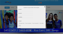 Desktop Screenshot of colegiogeracao2000.com.br